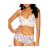 White Floral 2 piece set